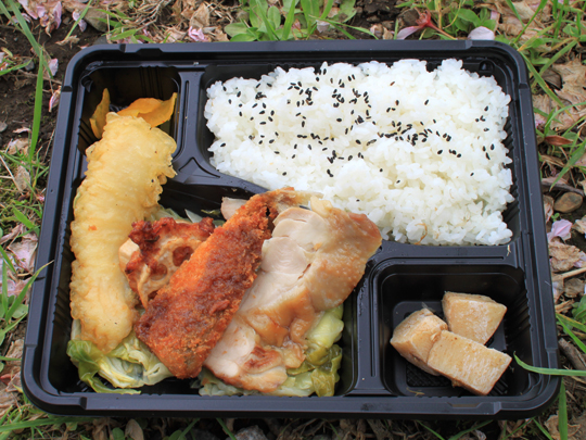 いちふじの250円弁当