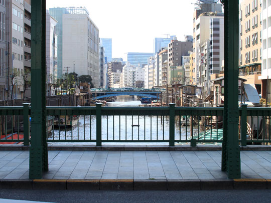 柳橋からみる現在の浅草橋