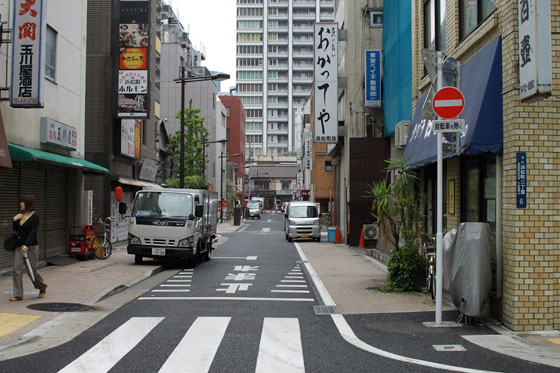 現在の旧芝新網町