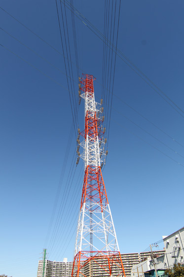 鶴見線沿線・送電線
