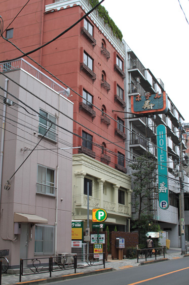 湯島・図書館横ラブホ