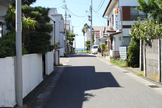 館山・旅館街