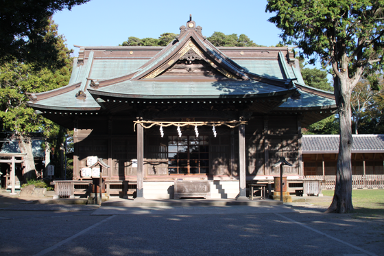 鶴谷八幡宮の社殿