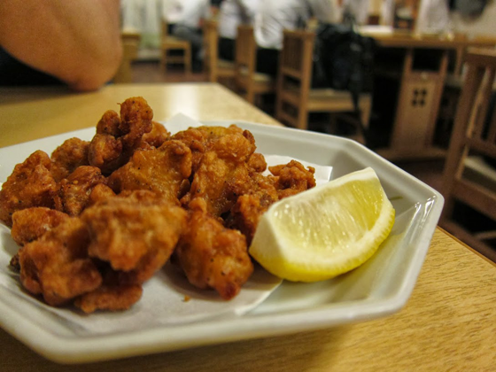 居酒屋鶴亀・軟骨揚げ