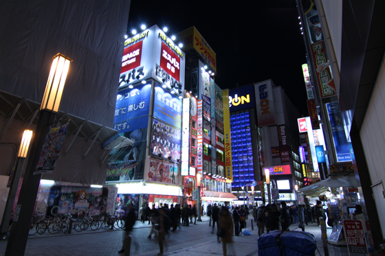 夜の秋葉原2013