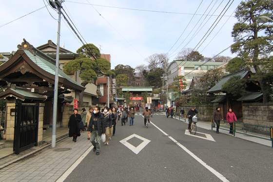 池上本門寺参道