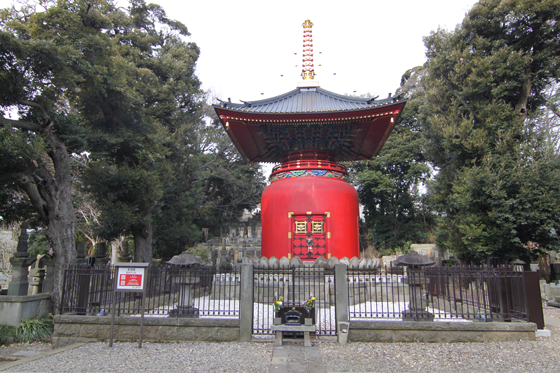 池上本門寺多宝塔アップ