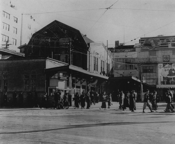 昭和20年代の渋谷駅